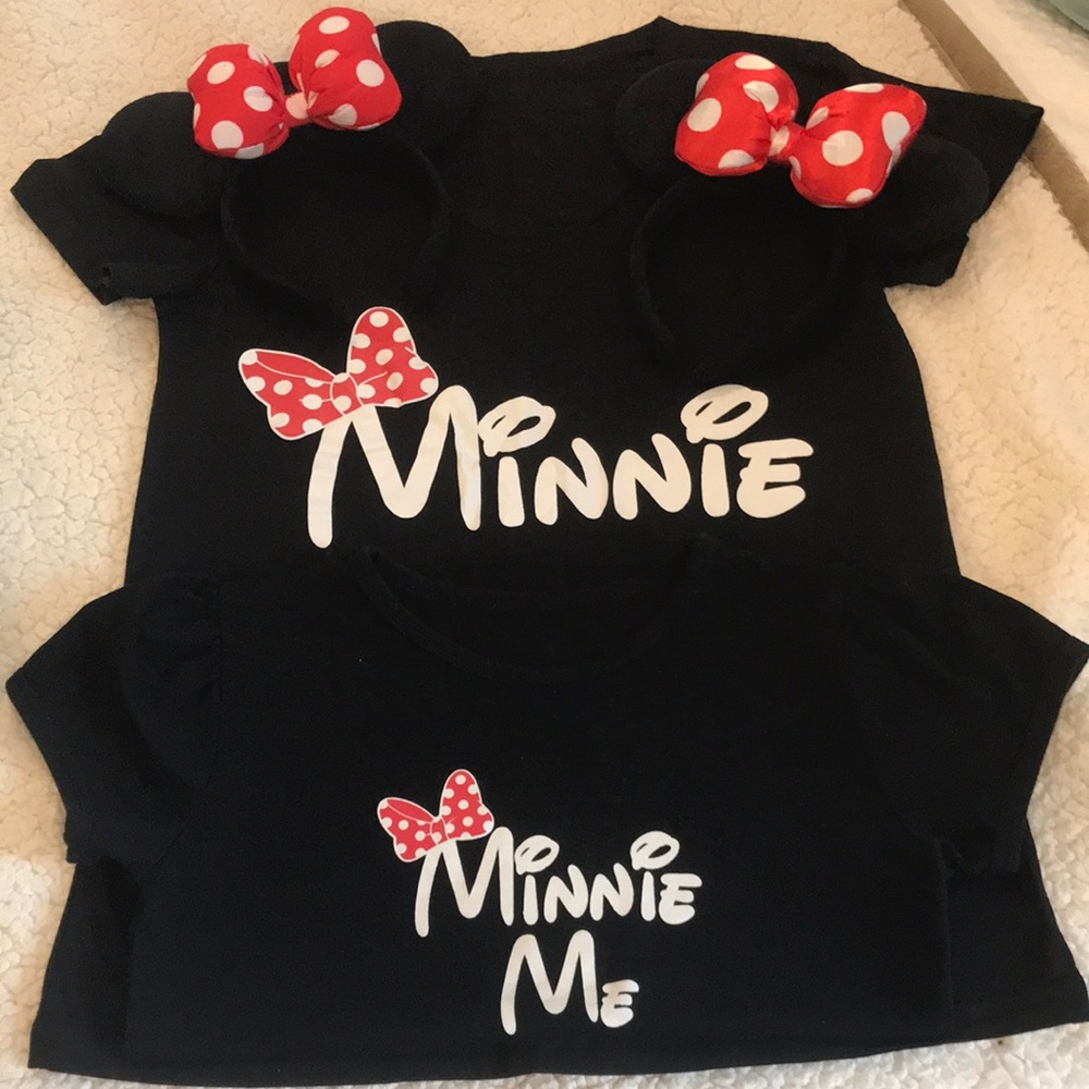 Disney t-shirts & matching ears